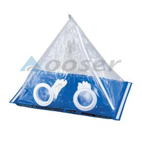 Vacuum and Inert Gas Practical Plasitc Glove Bag for Lab Lithium Battery Research