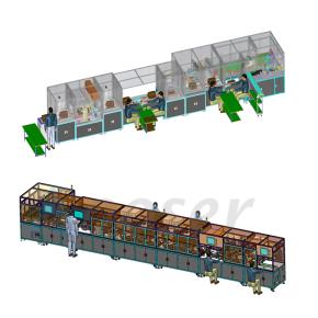 AOOSER Automatic Assembly Line of Electric Vehicle Battery, Energy Storage Battery and Power Battery Pack