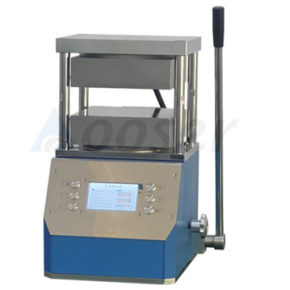 10 Ton Benchtop Heated Lab Press with Dual Flat Heating Plates
