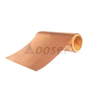 PET Composite Copper Foil 240MPa Tensile Strength Battery Current Collector