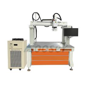 Microcomputer High-Frequency Inverter Spot Welding Machine 2000W Fiber Laser for Aluminum and Copper Welding