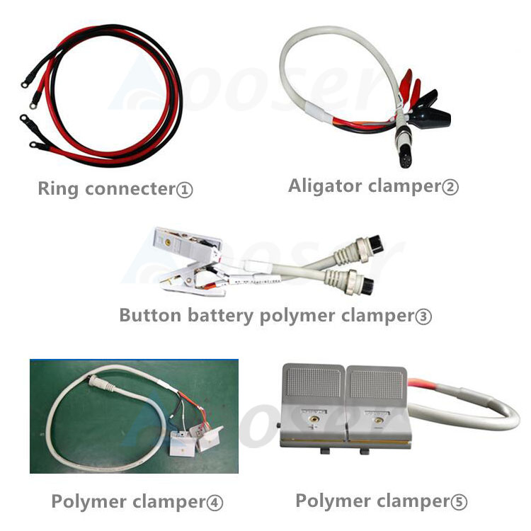 Lab Battery Tester Optional Clamps