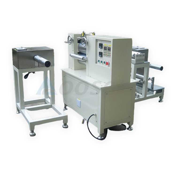 Heat Roller Press for Electrode Calendering