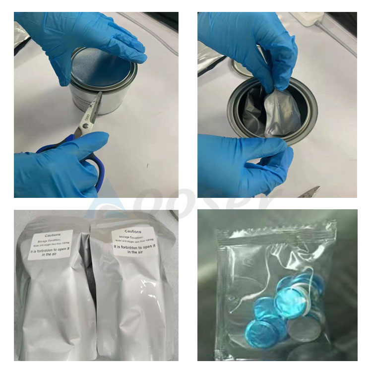 Sodium Sheet Chips for Lab