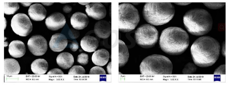 SEM Picture of NCM 622 Precursor