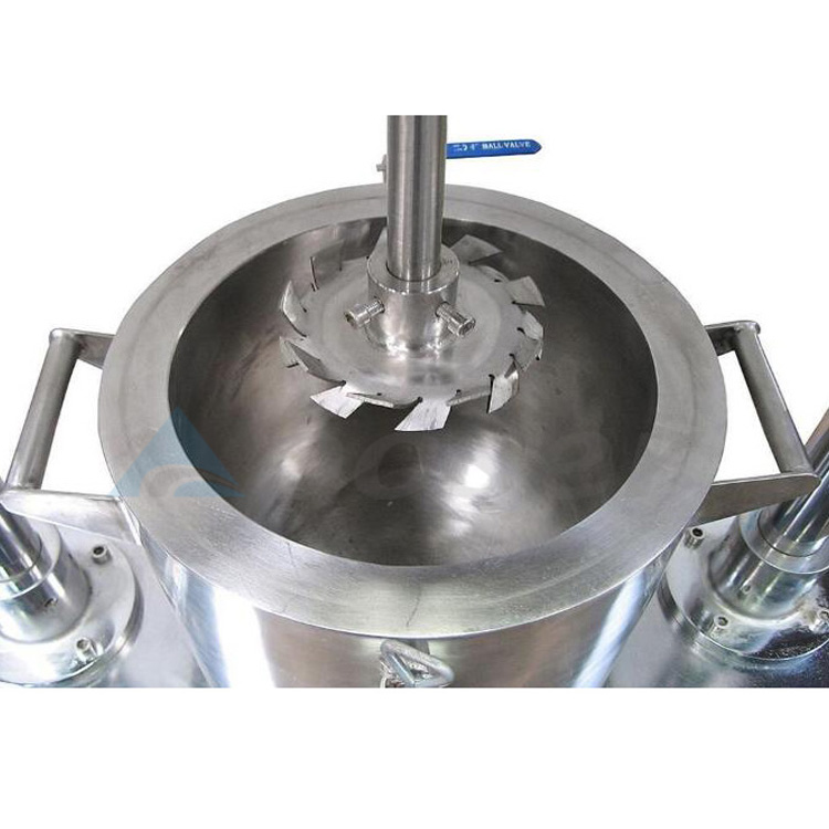 internal picture of lab Vacuum Mixing Machine 