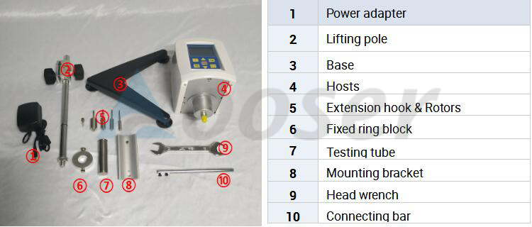 Digital Display Viscosity Meter
