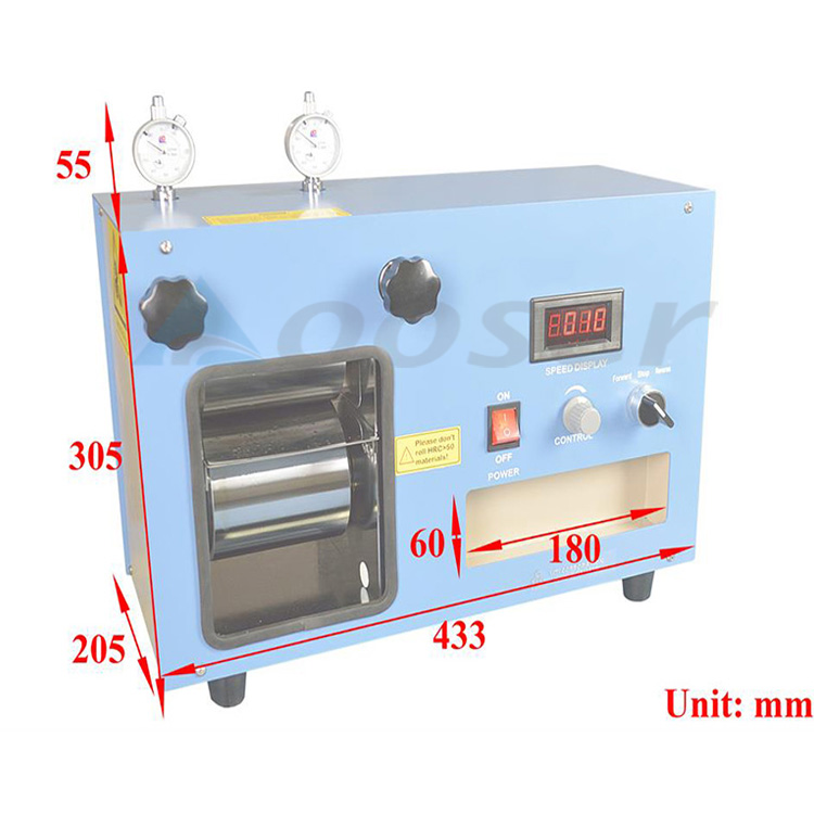 hot roller press machine 