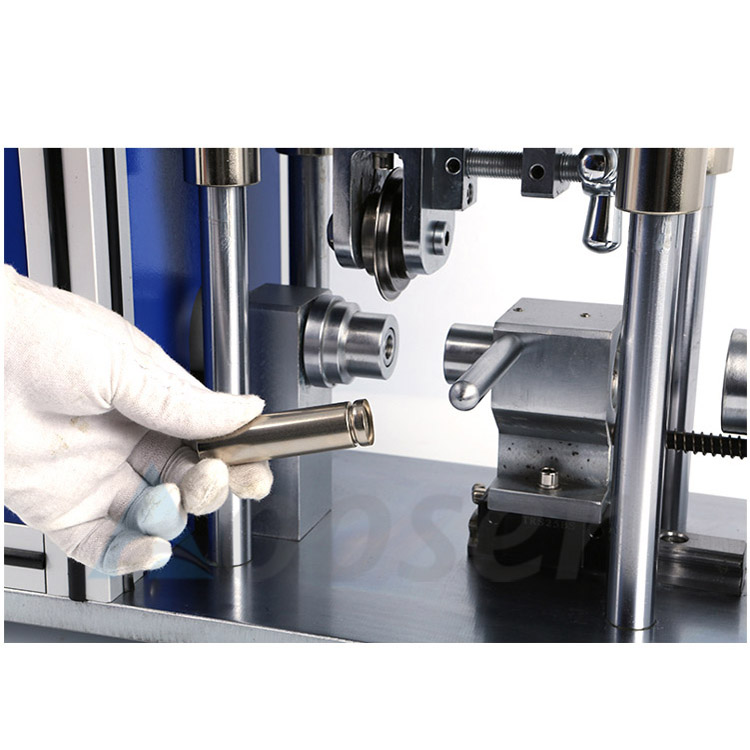 Cylindrical Battery Cases Grooving Machine