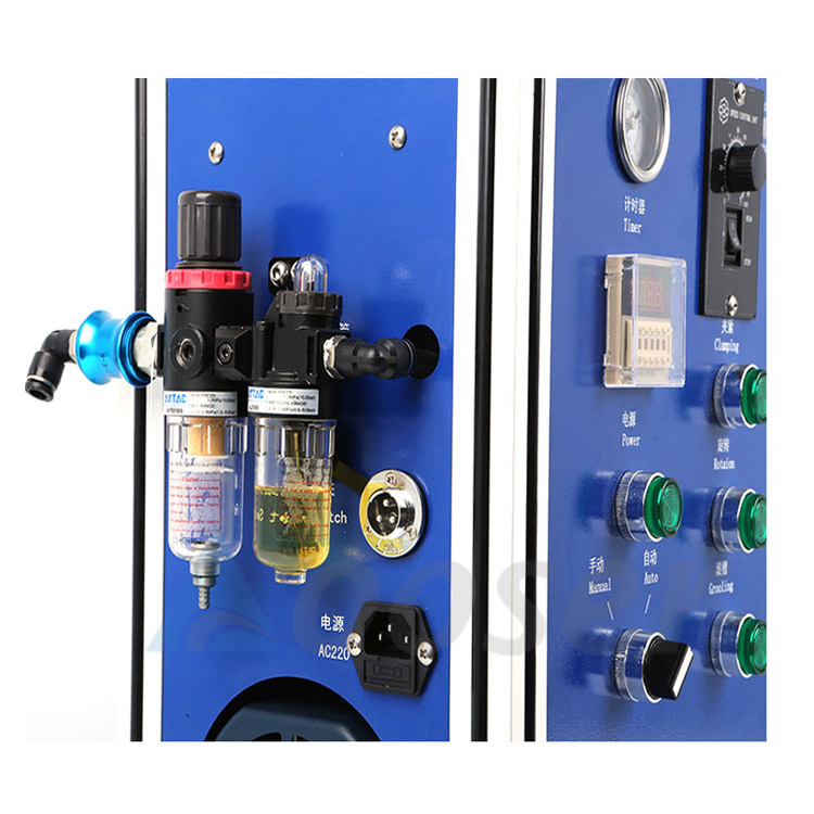 Lab small Semi-automatic Cylindrical Battery Caes Grooving Machine