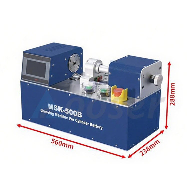 cylindrical battery grooving machine