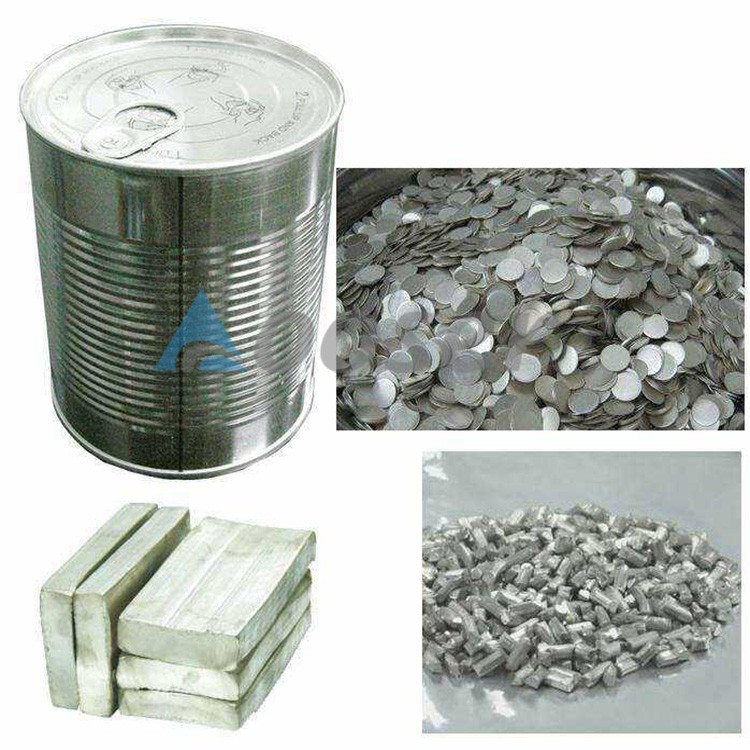 lithium metal chips